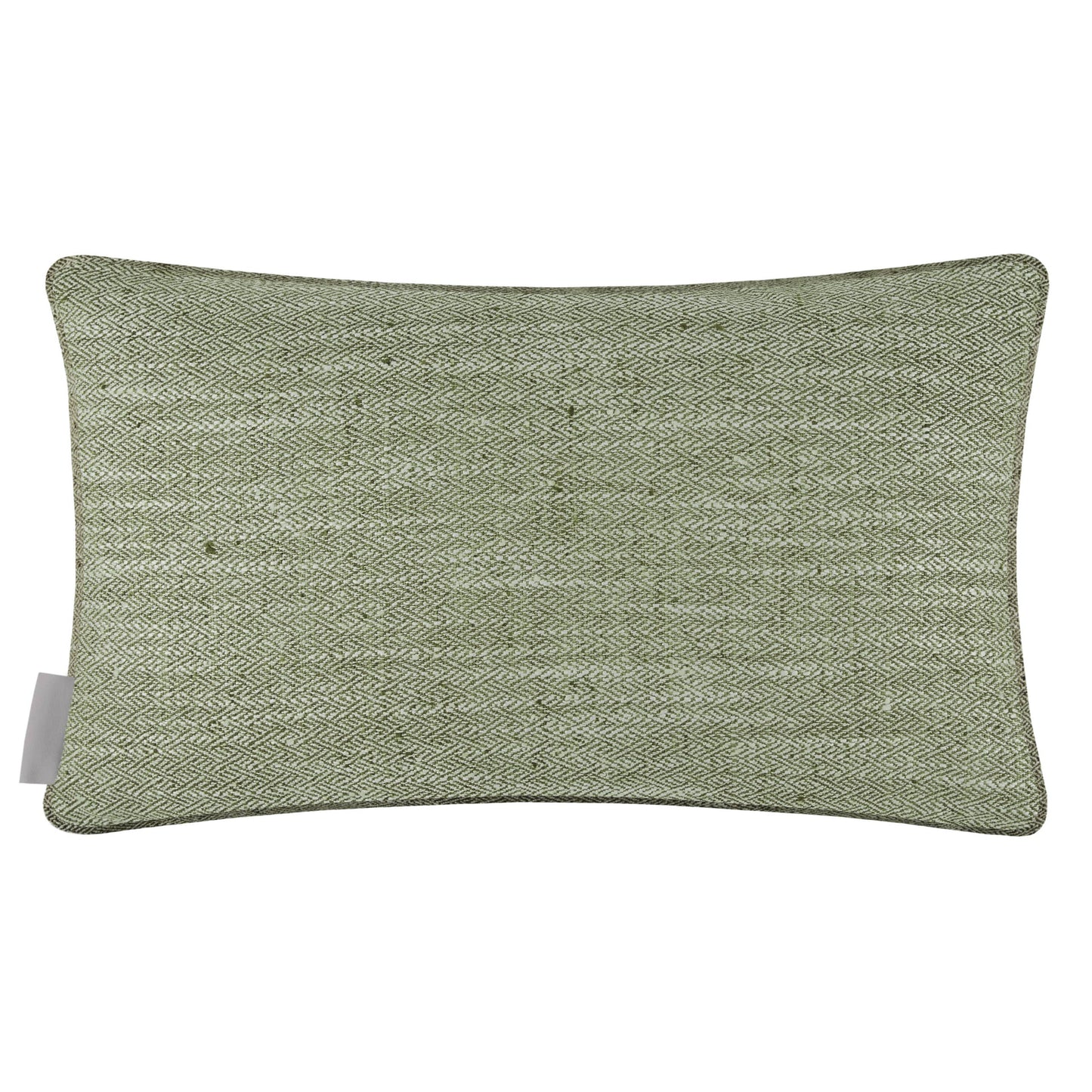 Jedburgh Textured Woven Rectangular Cushion Sage