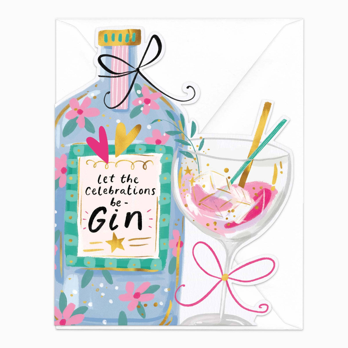 Be-Gin Birthday Card