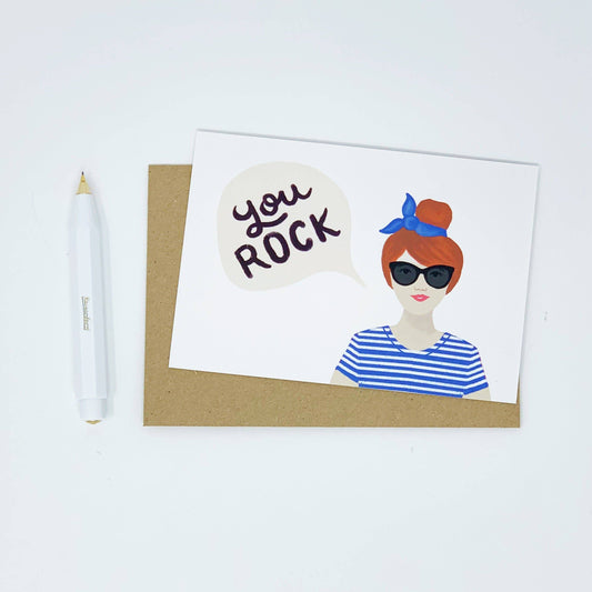 You Rock Card