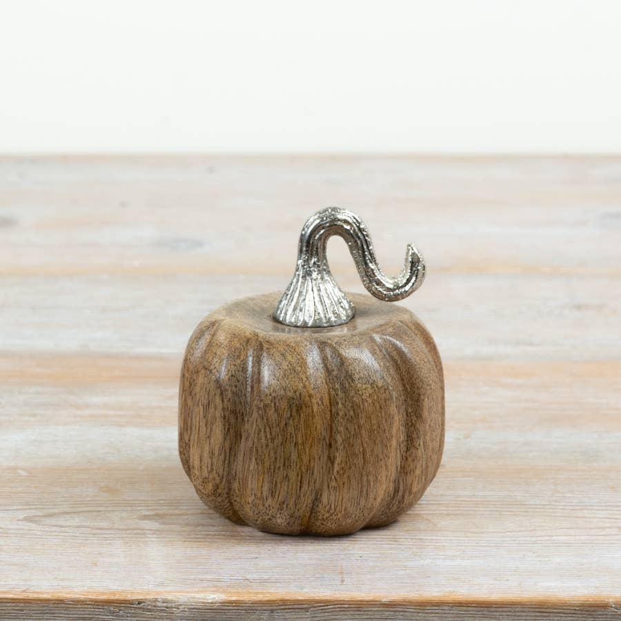 Wooden Pumpkin