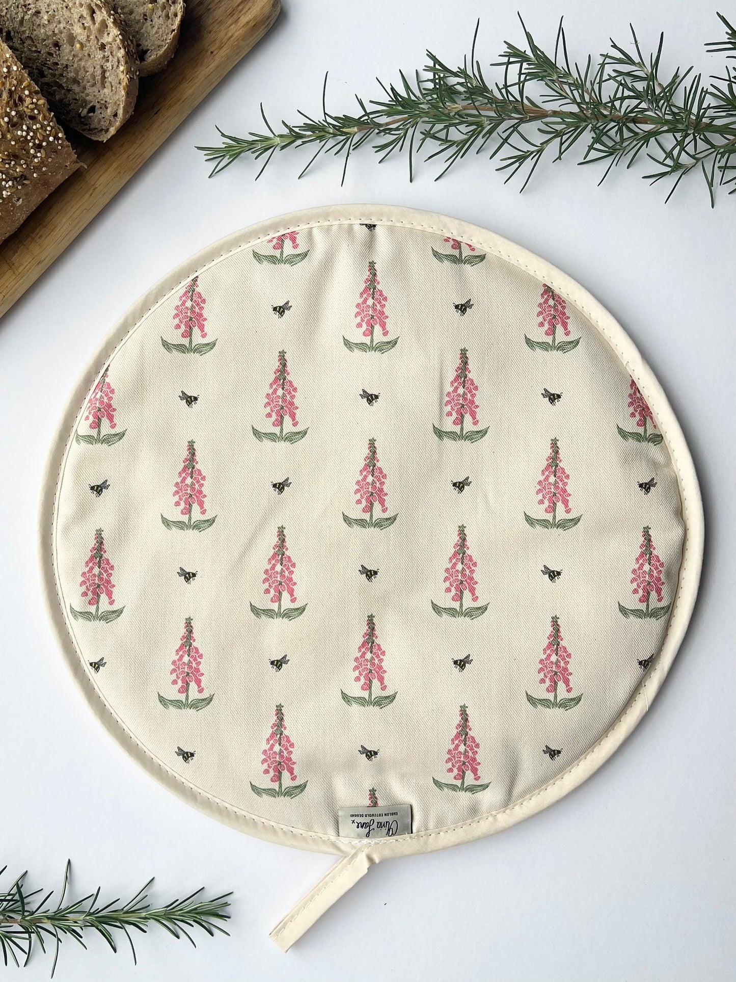 AGA COVER - 'FOXY LADY' Foxglove
