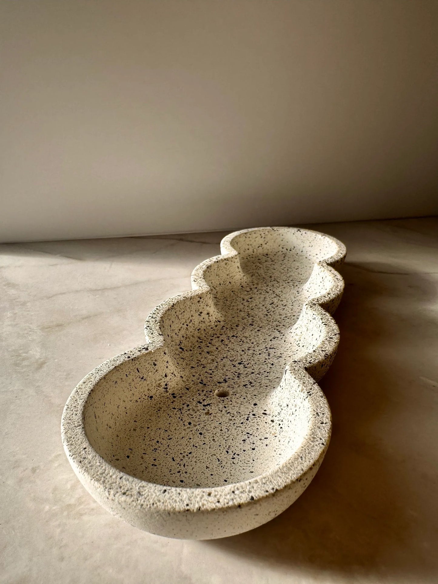 Pebble Incense Tray | Stoneware Finishes