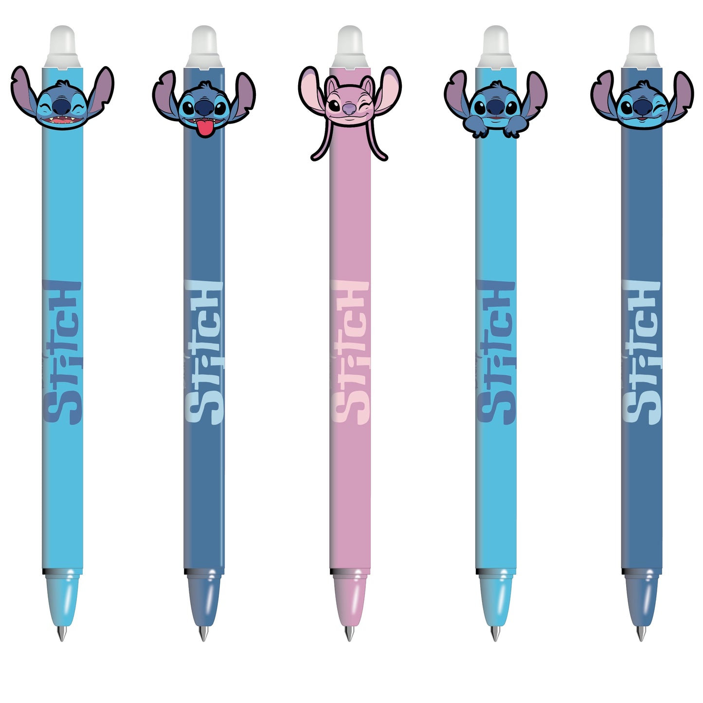 STITCH (Core Blue) Erasable Blue Ink Gel Pen