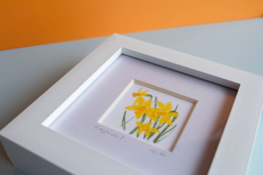 'Daffodils' Mini Giclée Art Print