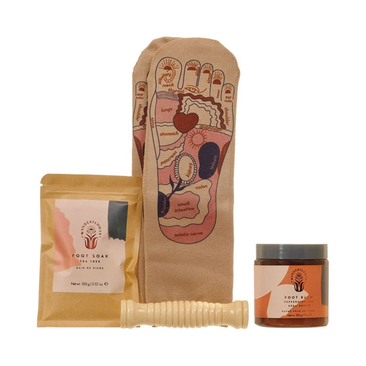 Down to Earth Reflexology Set - Peppermint & Tea Tree