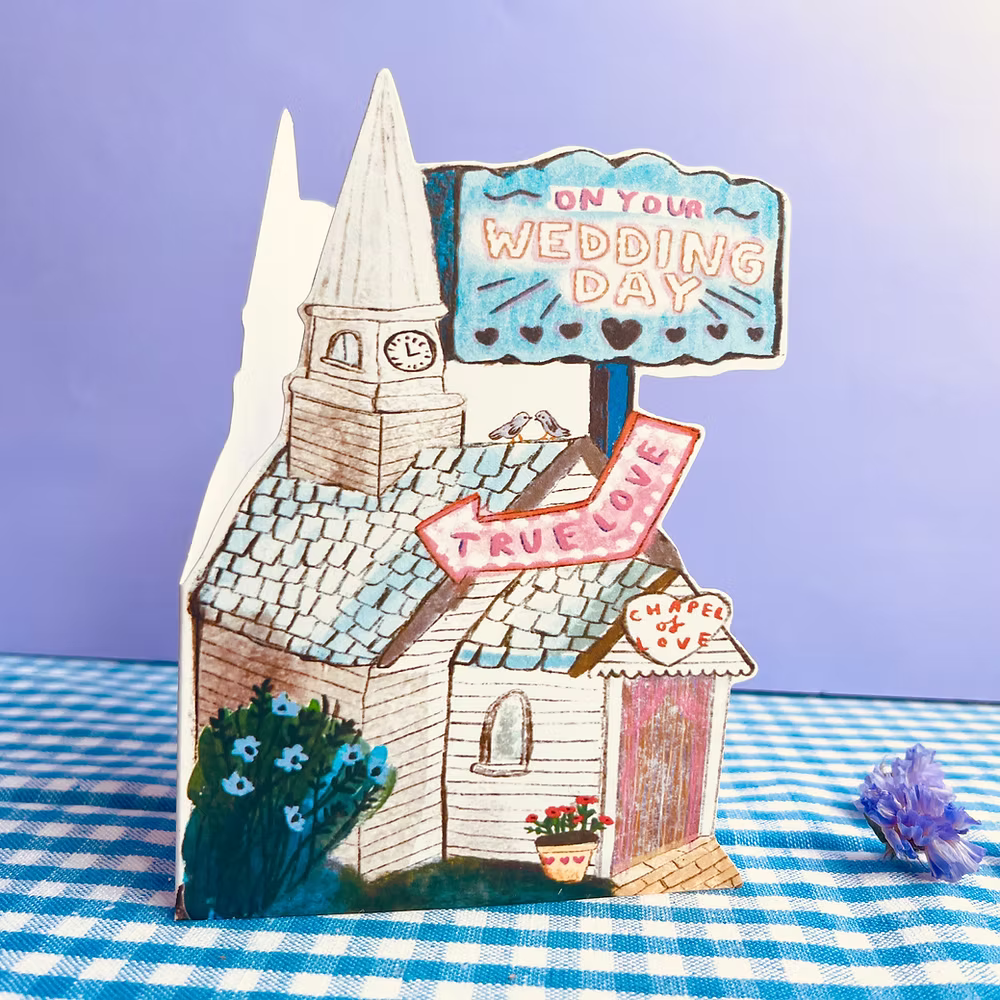 Wedding Chapel Card