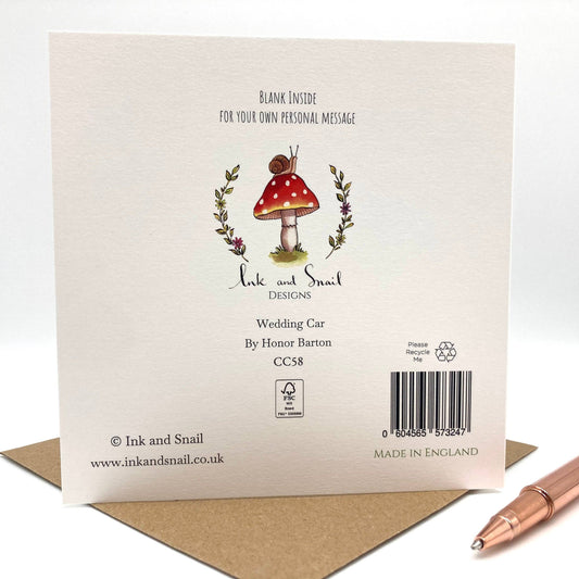 Wedding Card - Just married