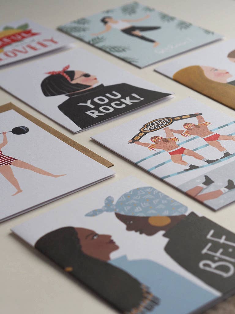 You Rock - Cool Girl Card