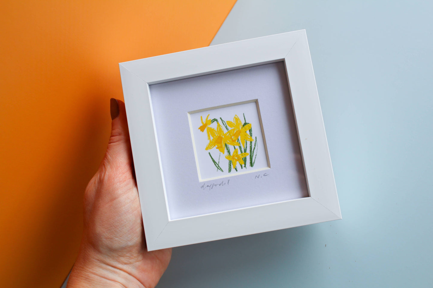 'Daffodils' Mini Giclée Art Print