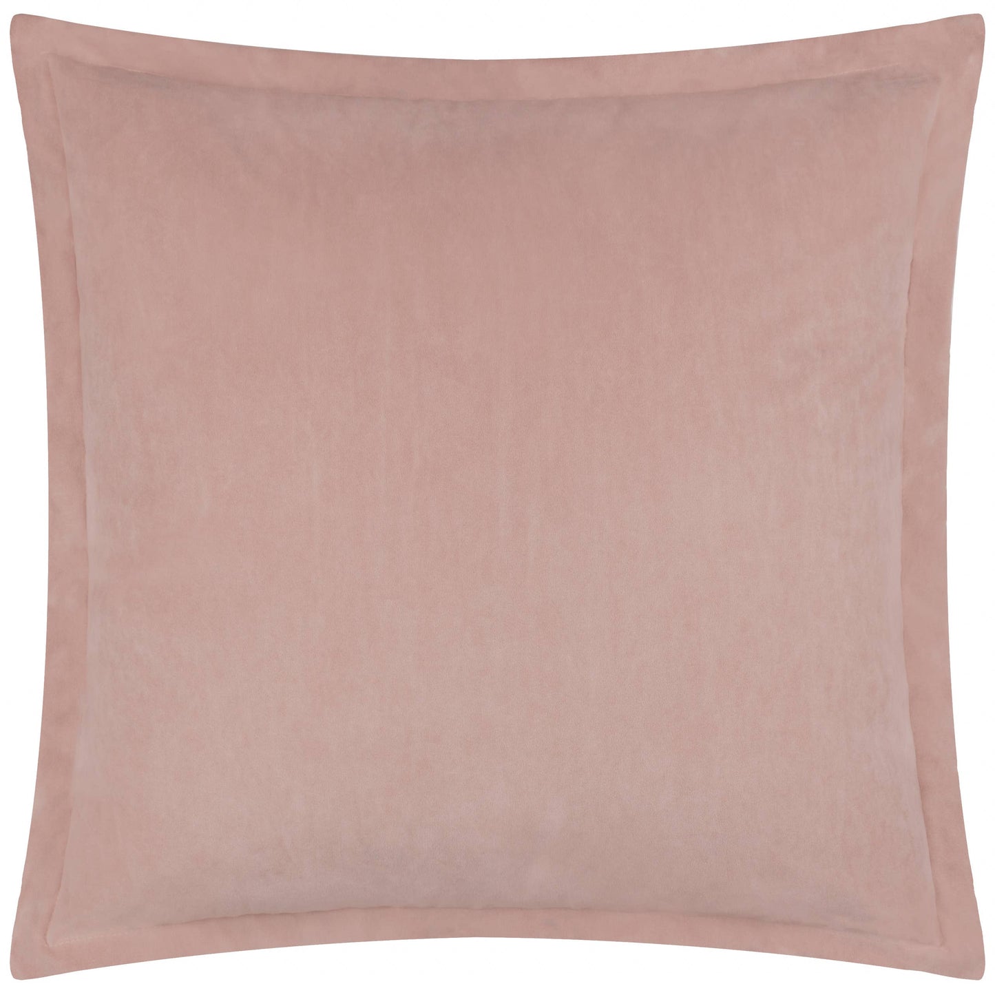 Merton Square Velvet Cushion Dusty Rose