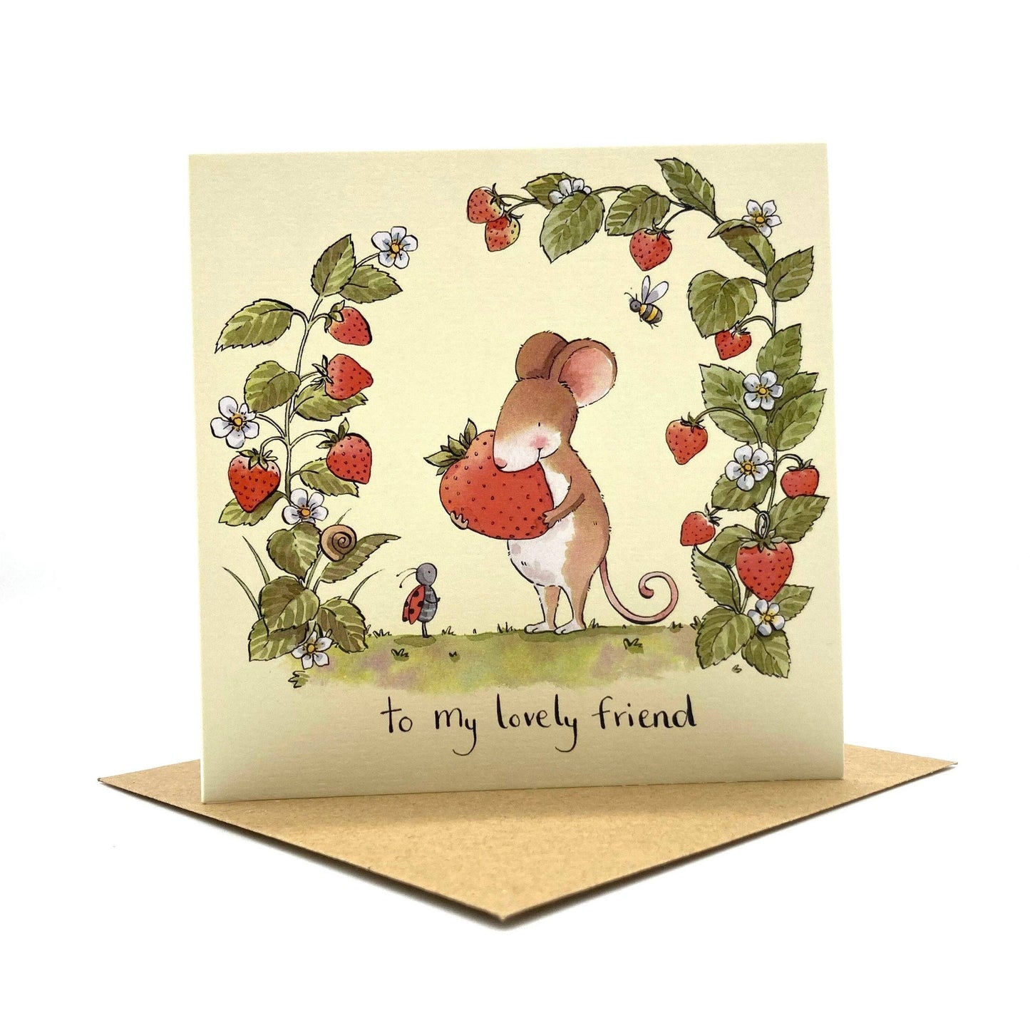To My Lovely Friend Card