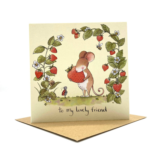 To My Lovely Friend Card