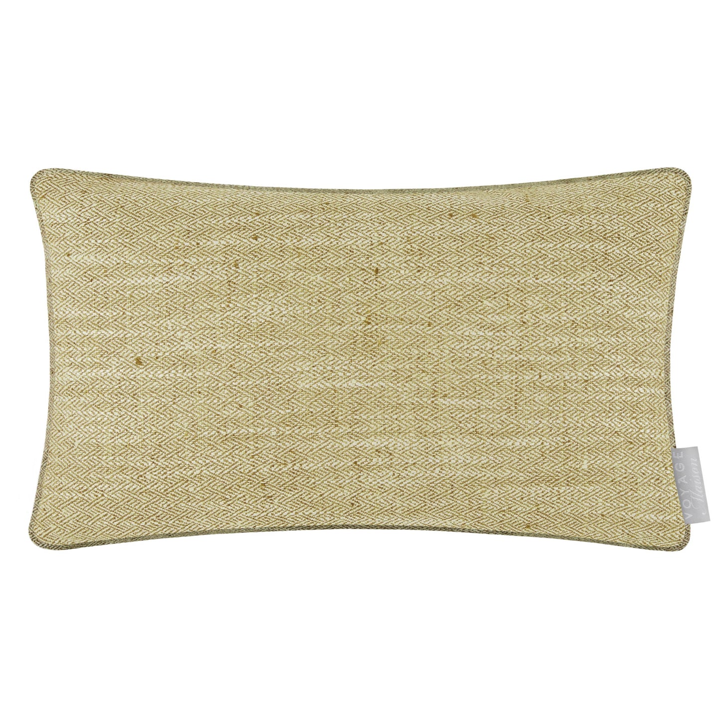 Jedburgh Textured Woven Rectangular Cushion Meadow