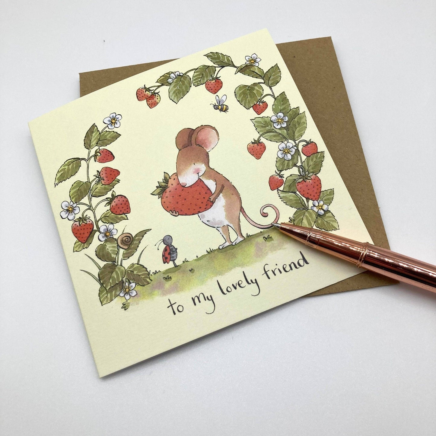 To My Lovely Friend Card