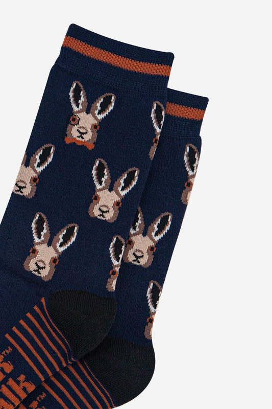 Dapper Hare Men's Bamboo Socks