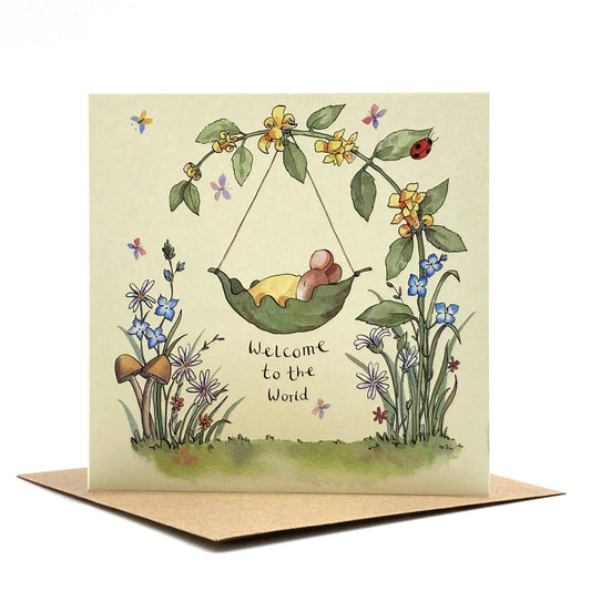 New Baby Card | Welcome To The World