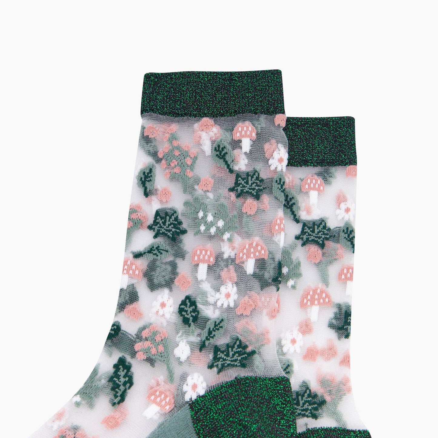 Floral Sheer Socks