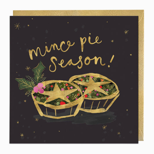 Mince Pie Season Christmas Card