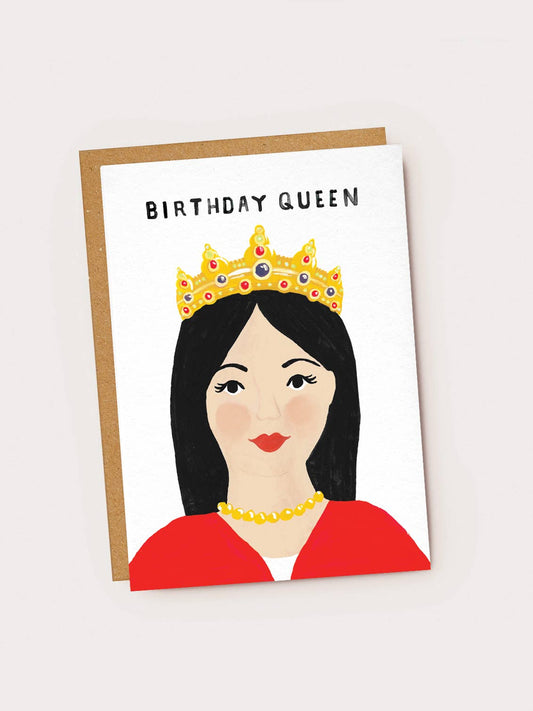 Birthday Queen Birthday Card