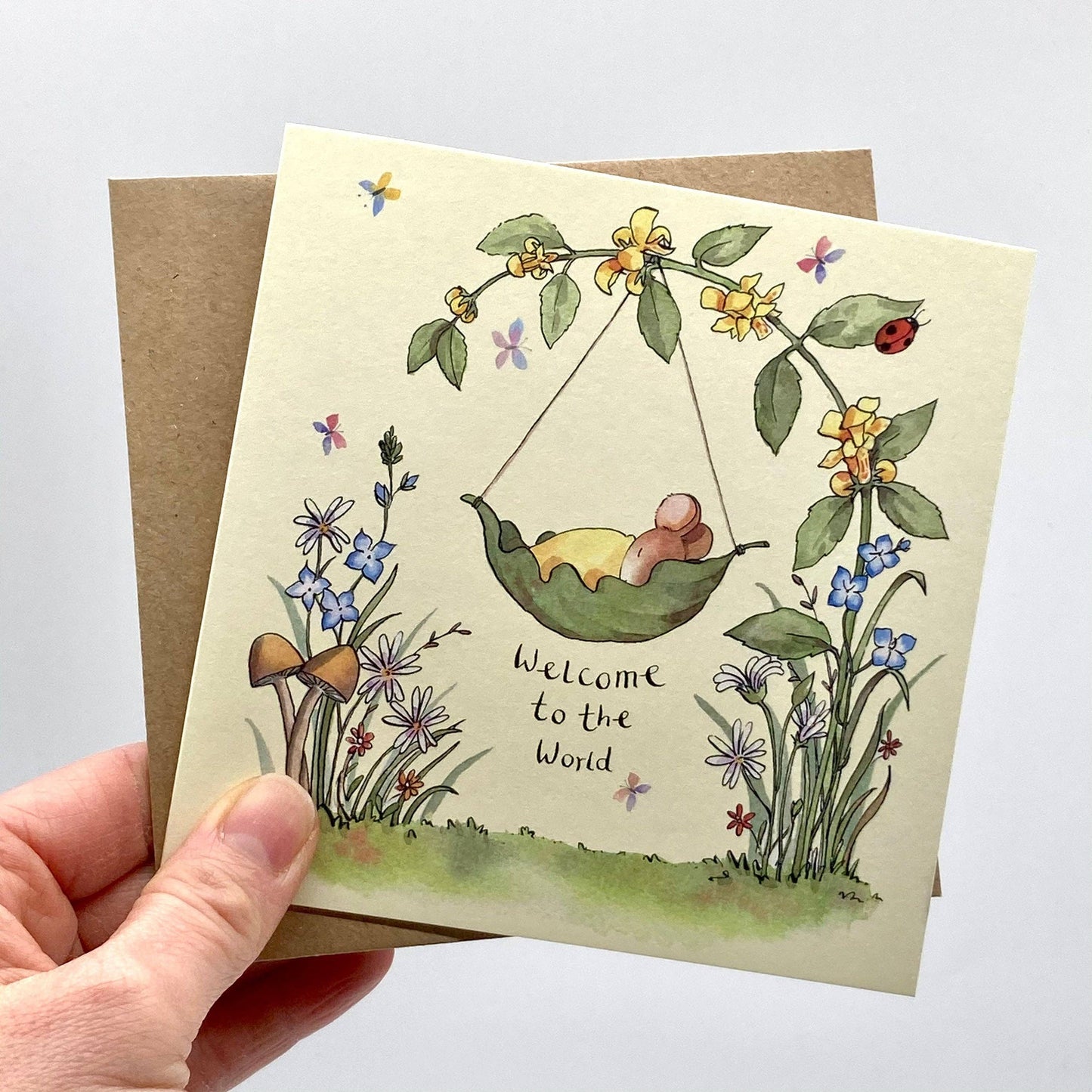 New Baby Card | Welcome To The World