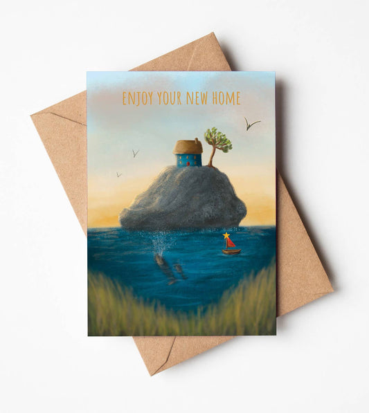 Enjoy Your New Home Greeting Card  