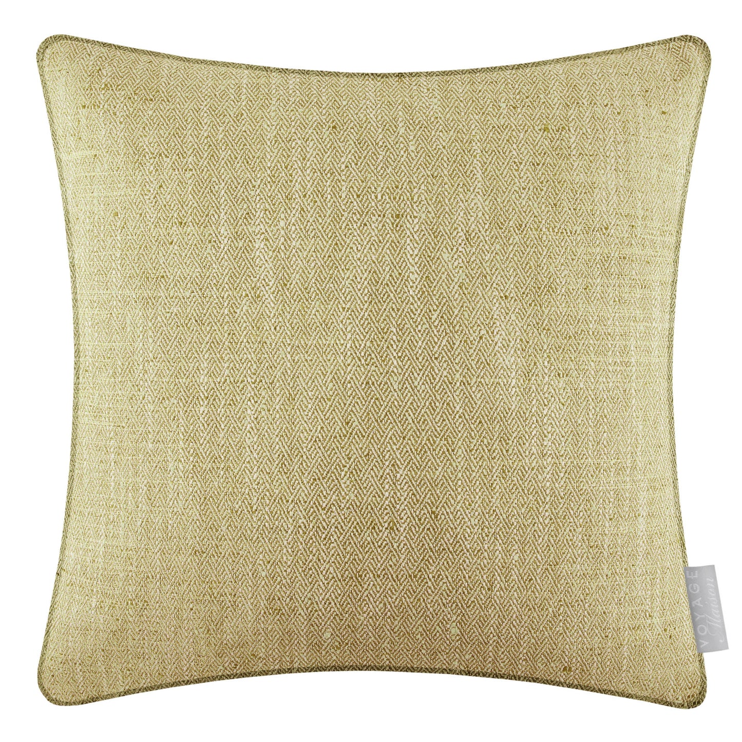 Jedburgh Textured Woven Square Cushion | Meadow
