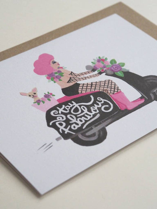 'Stay Fabulous' Drag Queen Card