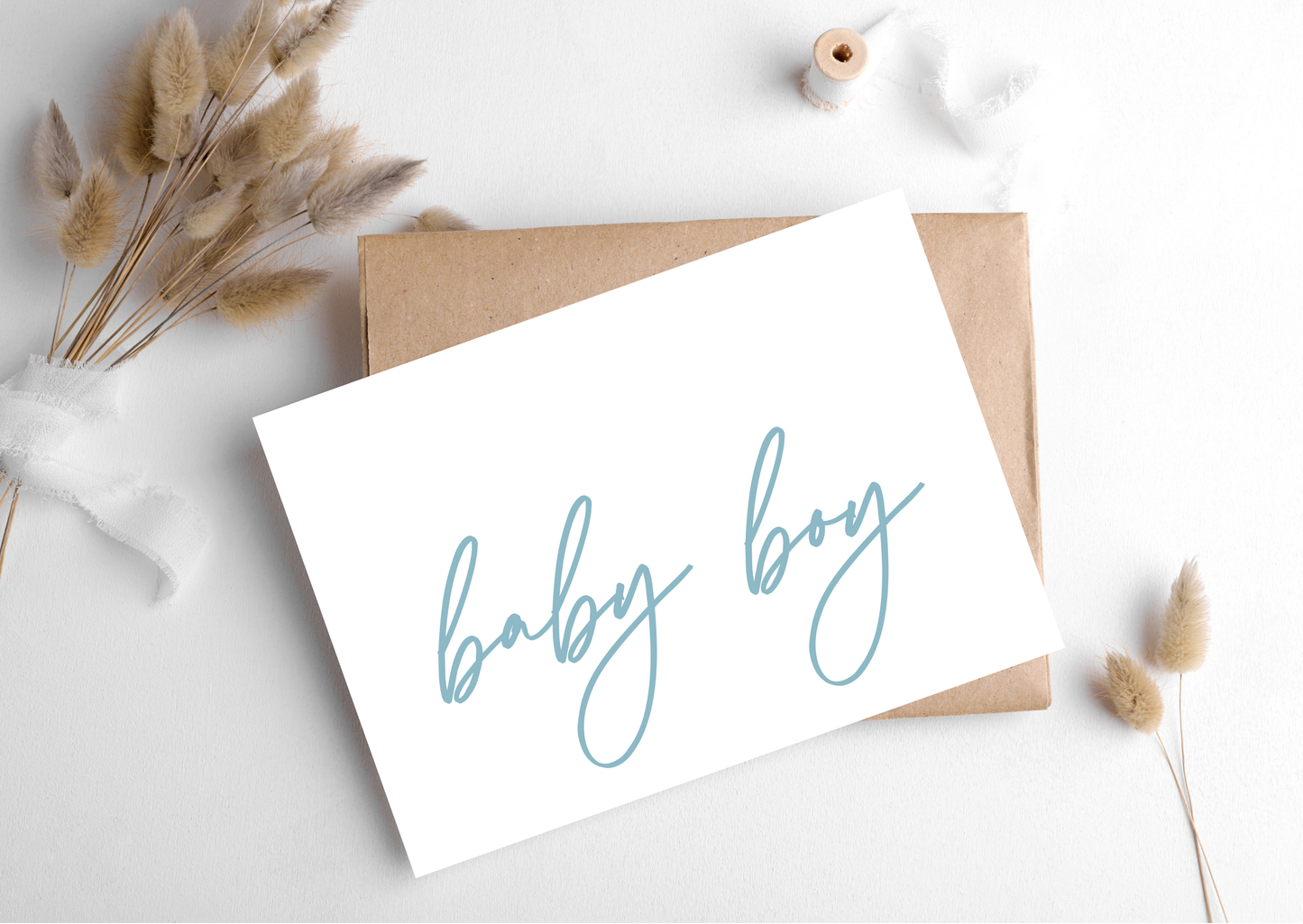 Baby Boy Card