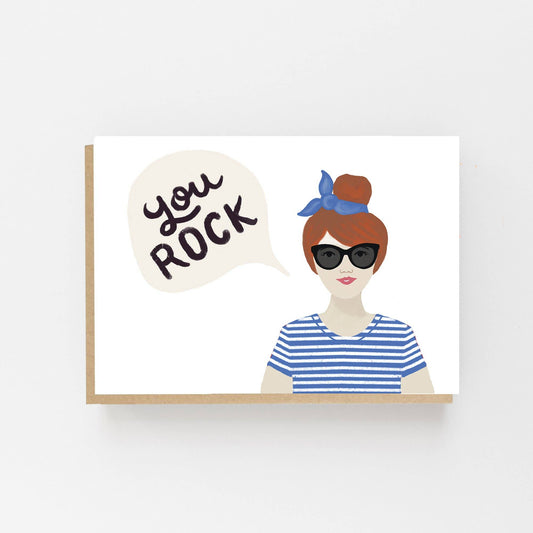 You Rock Card