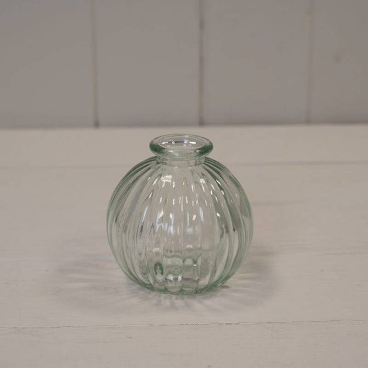 Clear Round Bottle