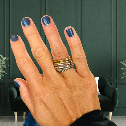 Brass Nest Ring
