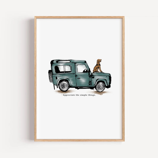 Appreciate The Simple Things Print