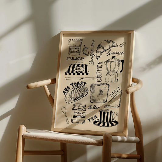 Breakfast Time Print