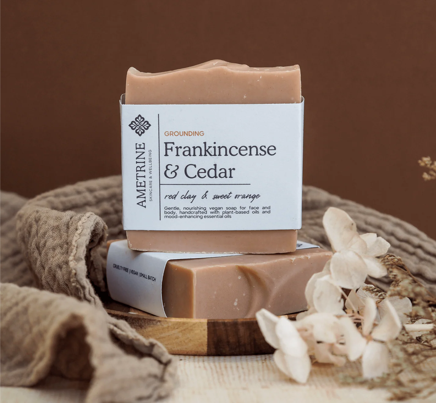 Grounding Frankincense & Cedar Soap