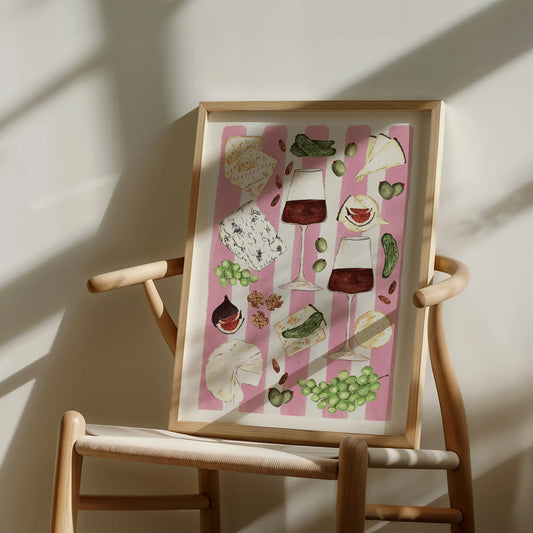 Cheese Board Print