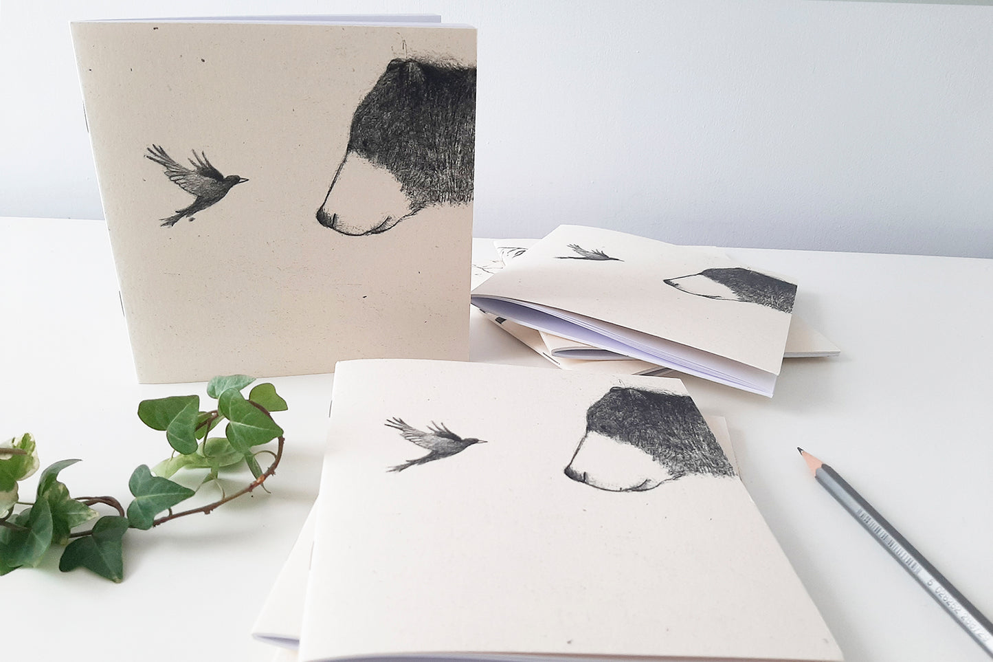 Square Notebook Jotter Style – Bear 3