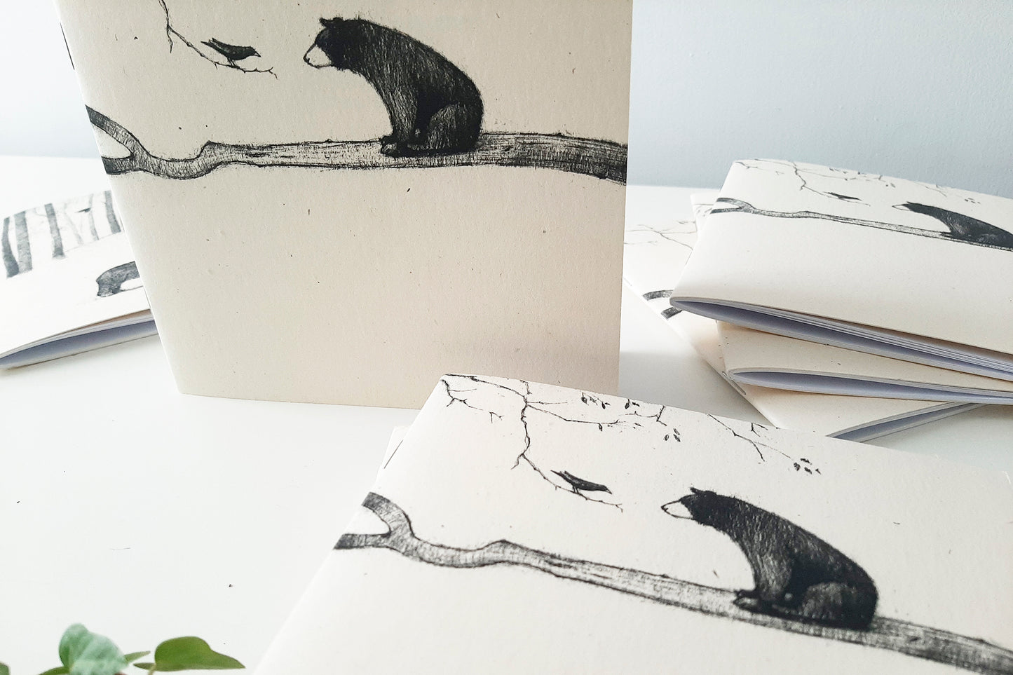 Square Notebook Jotter Style – Bear 1