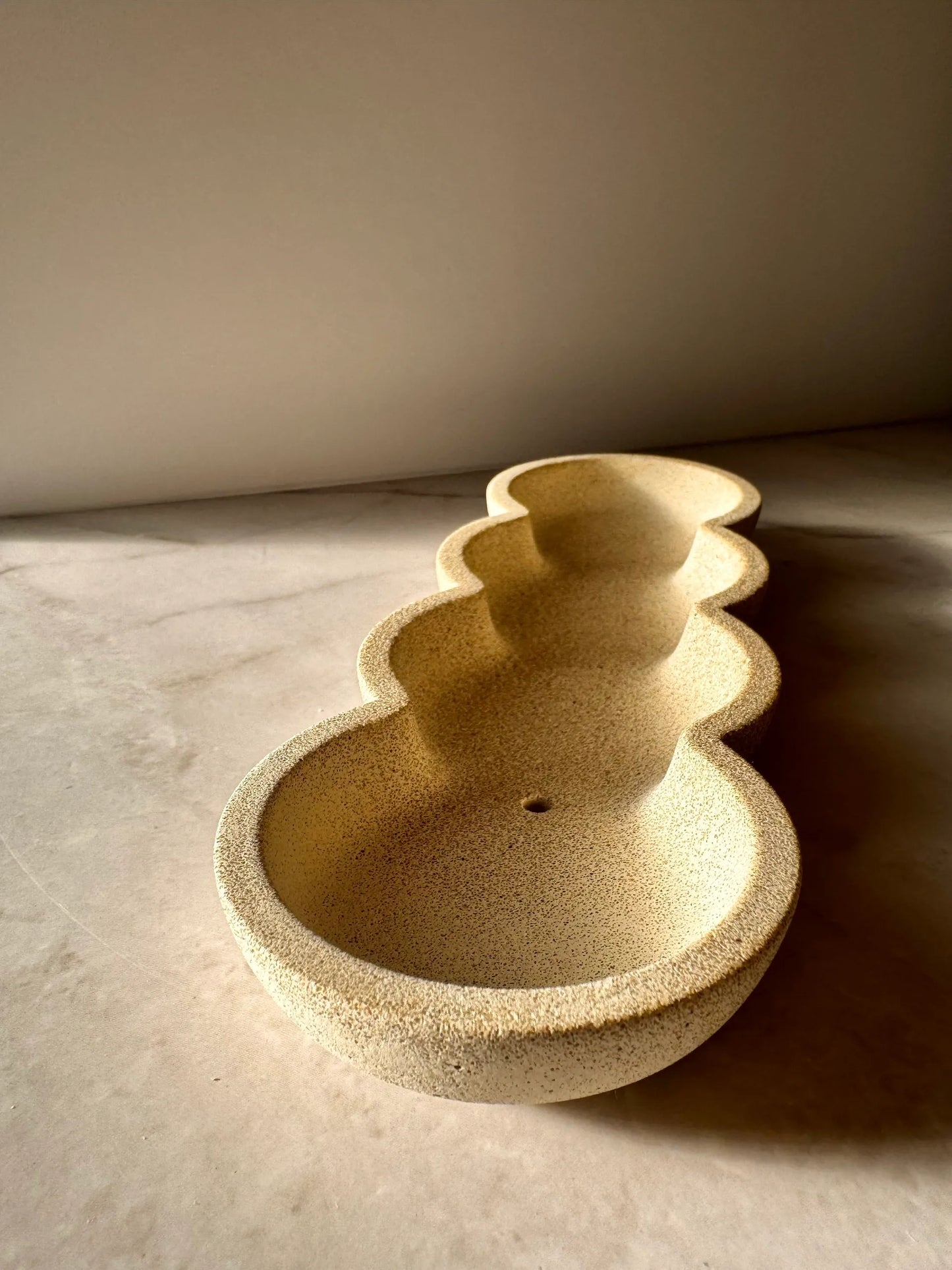 Pebble Incense Tray | Stoneware Finishes