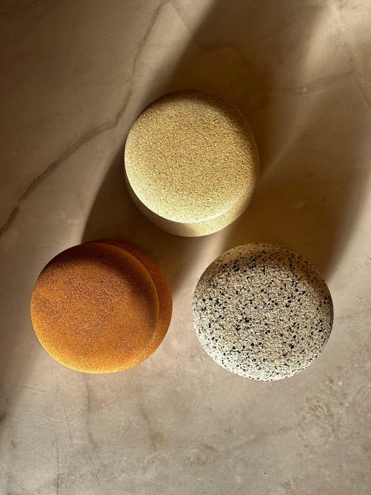 Mini Stoneware Pot & Lid