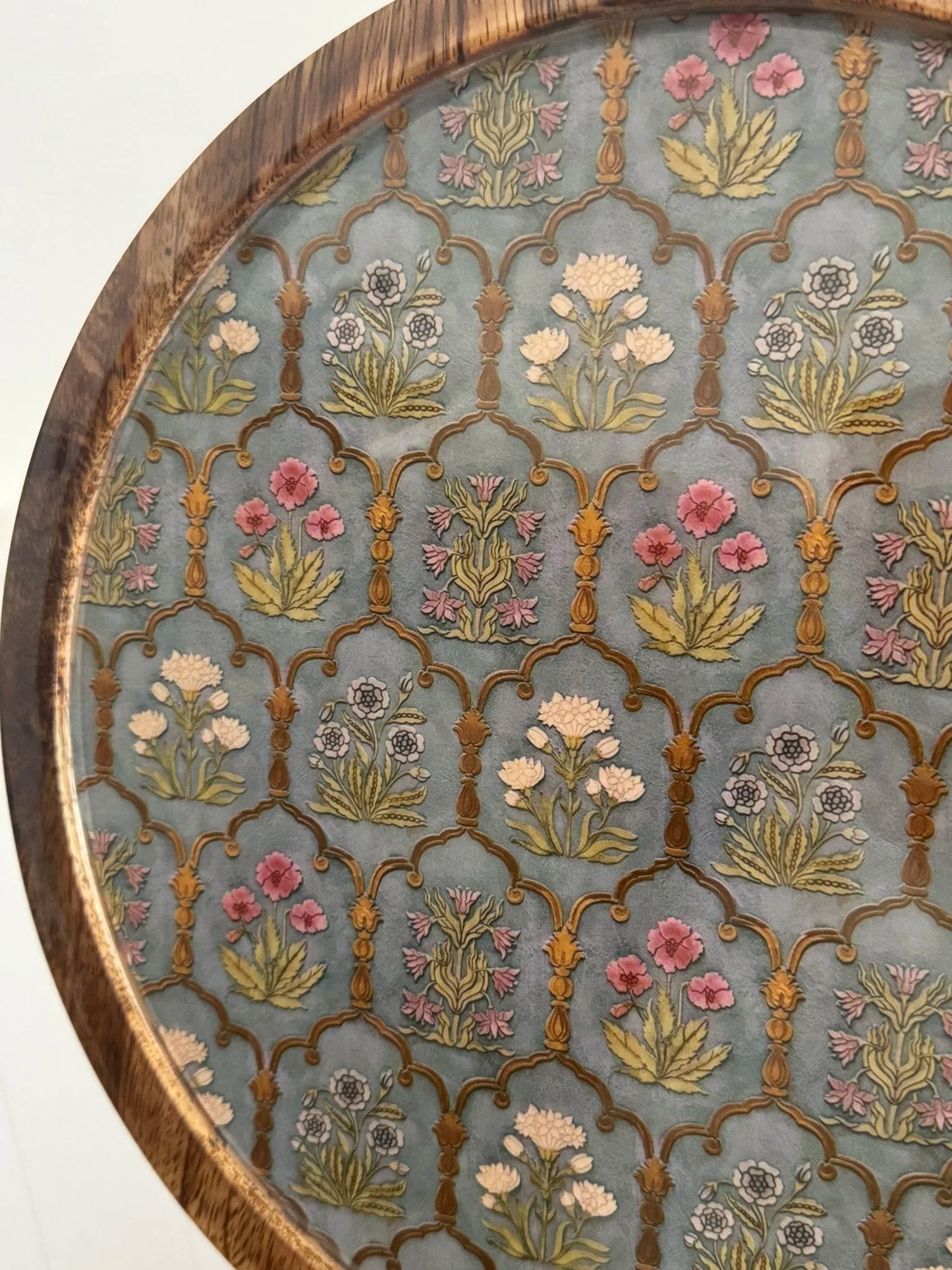 Mangowood Round Serving Platter | Mahraab