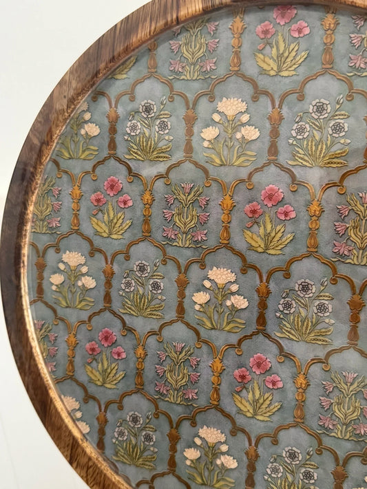 Mangowood Round Serving Platter | Mahraab