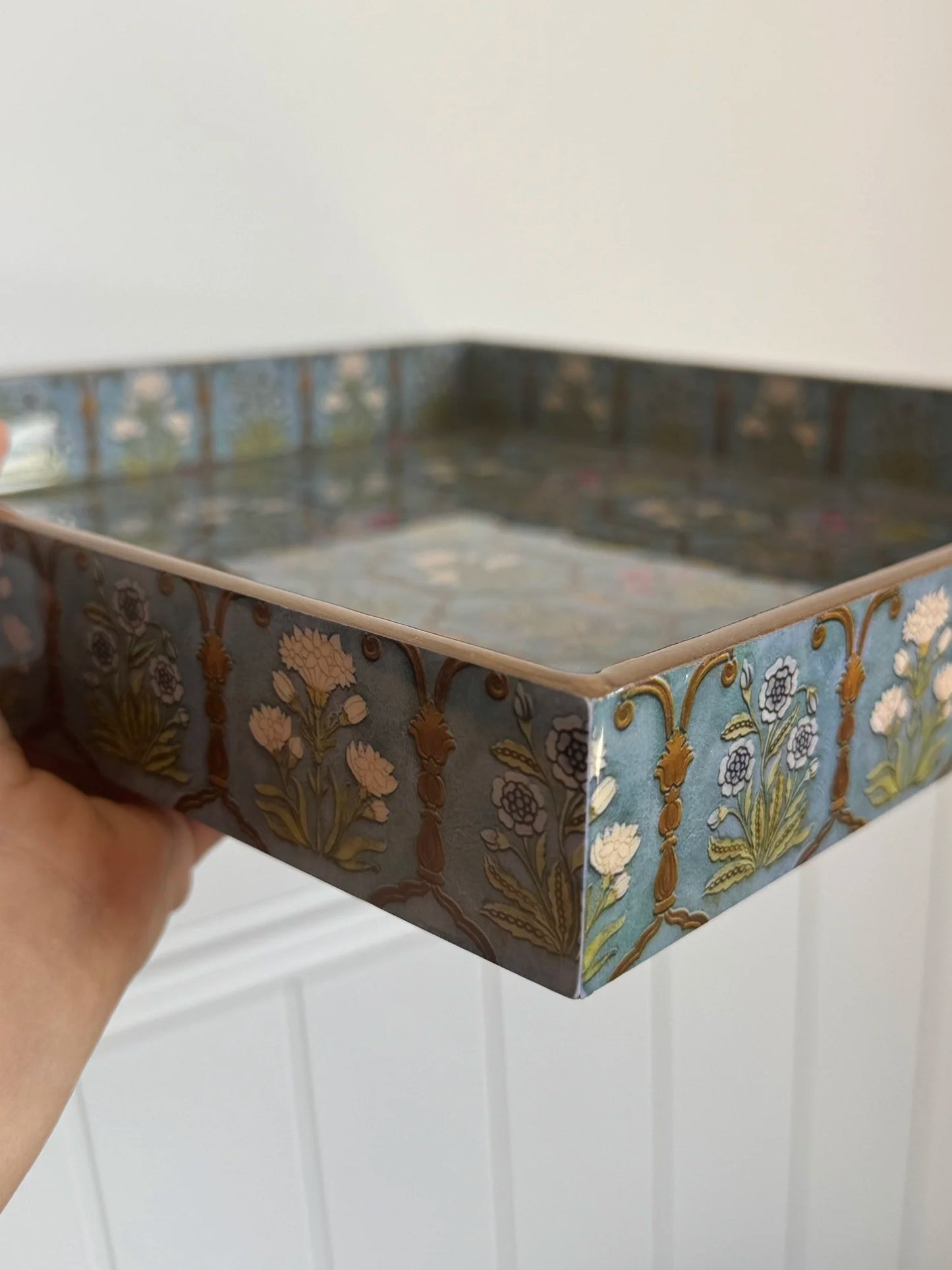 Wood Square Tray | Mahraab