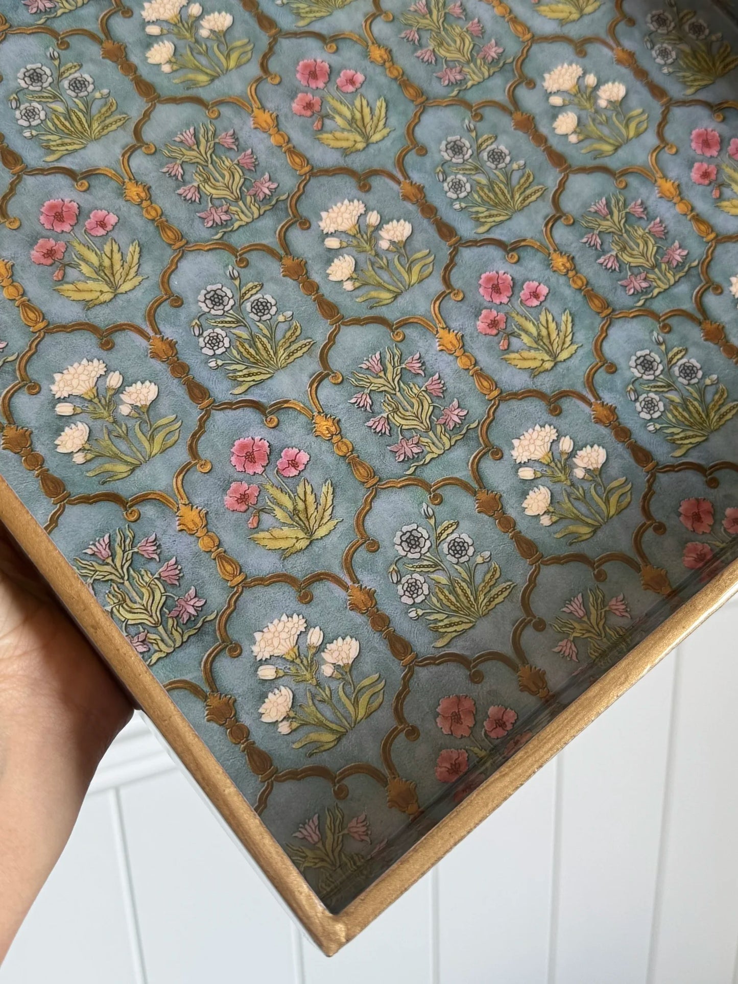 Wood Square Tray | Mahraab