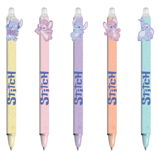 STITCH (planetary) Erasable Blue Ink Gel Pen