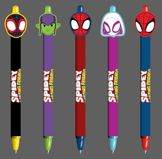 SPIDEY (FRIENDS) Erasable Blue Ink Gel Pen