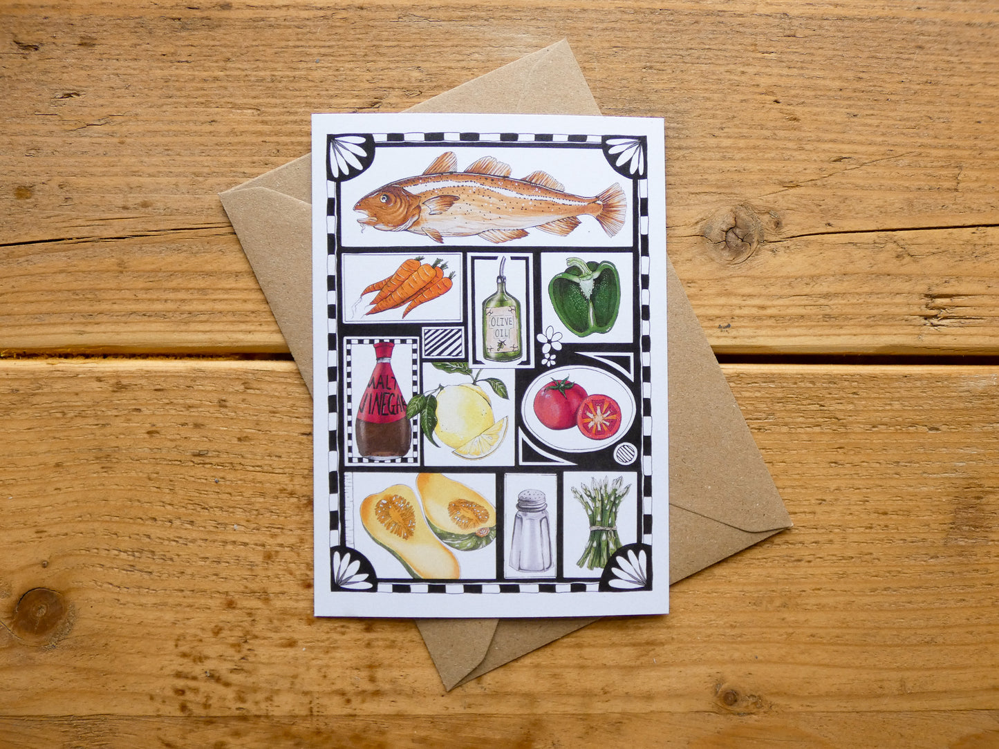 Hand Illustrated Postcards