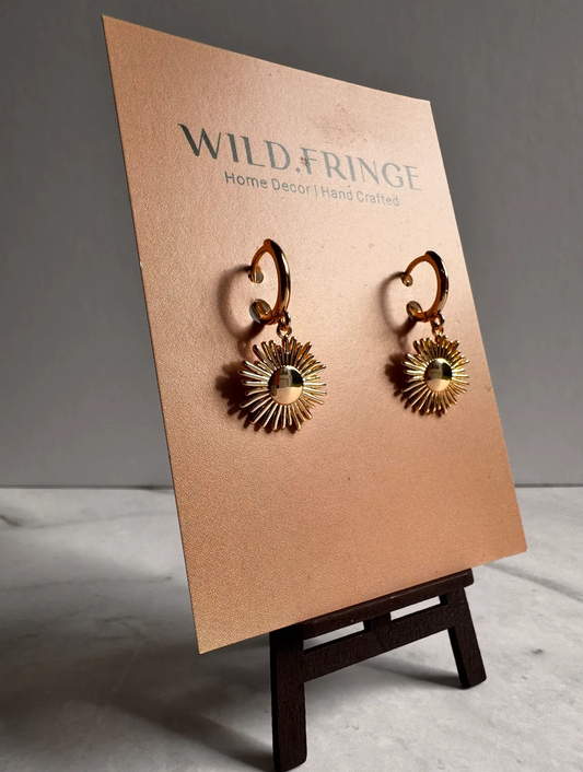 Moira Sun Huggie Earrings