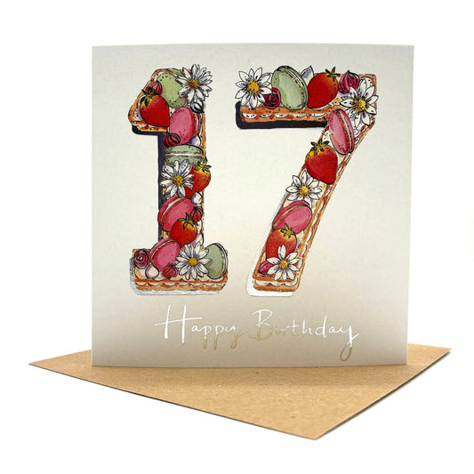 17 Today Birthday Card