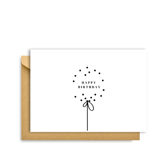 Happy Birthday Dots Card
