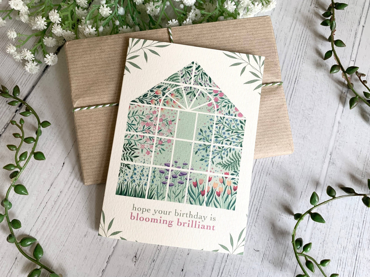 Blooming Brilliant Birthday Greeting Card